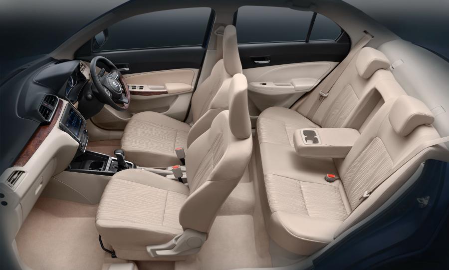 Интерьер Maruti-Suzuki DZire 2017 года  (фото 5 из 10)